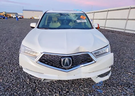 2018 Acura Mdx z USA, uszkodzony, nr VIN 5J8YD4H37JL018848